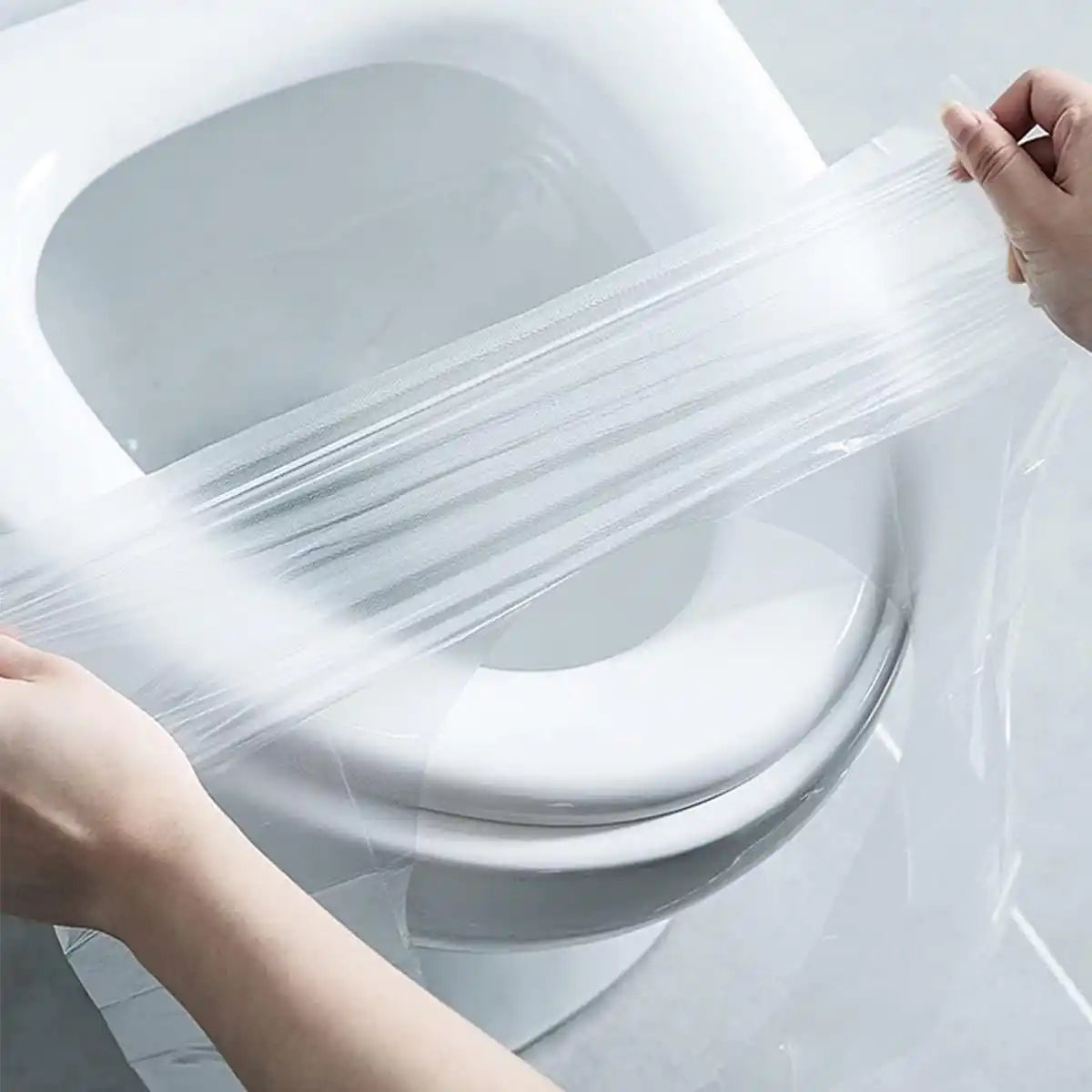 CleanSeat™ Protector Desechable Sanitario X 50 Unidades – Higiene sin contacto en segundos