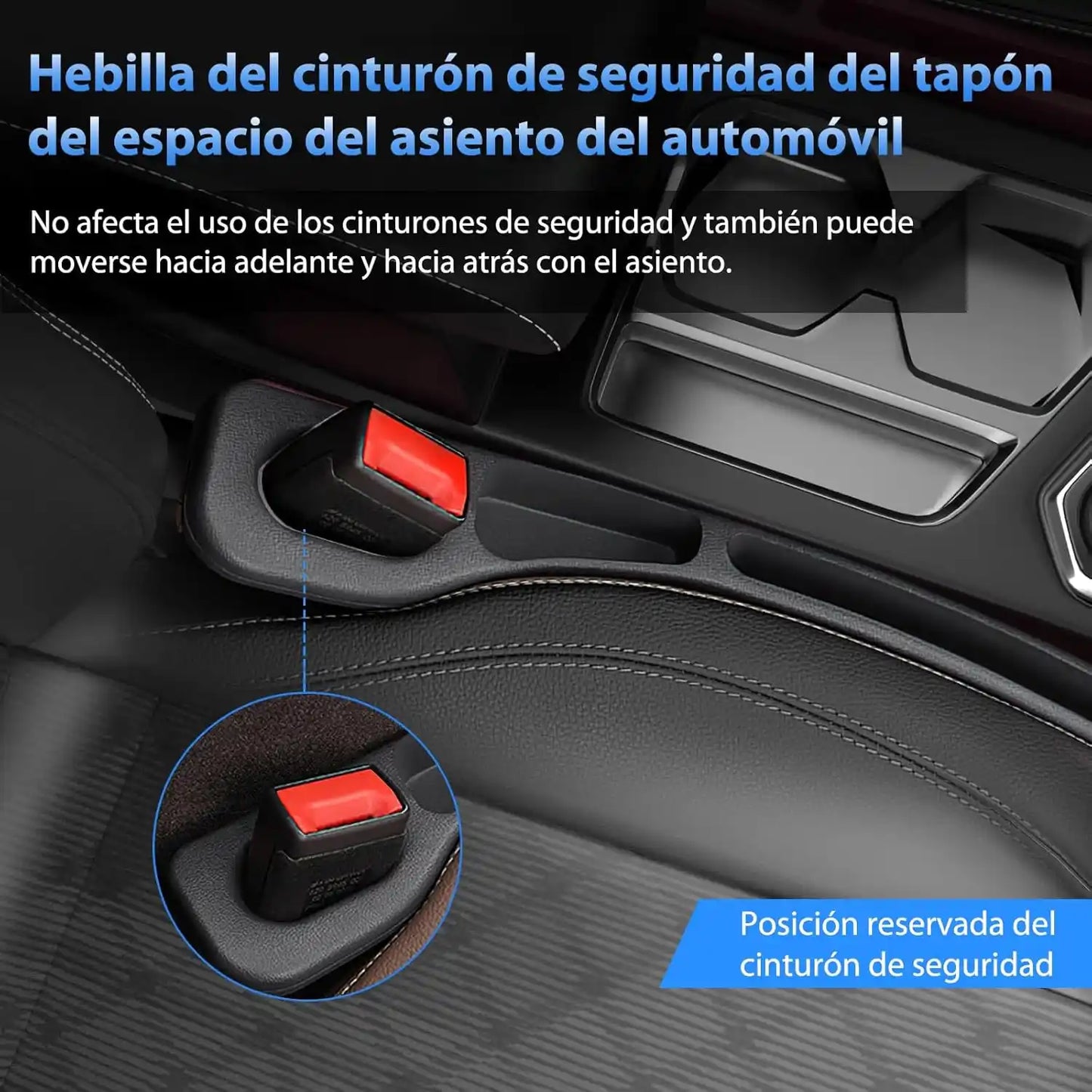 GapBlock™ | Kit X 2 Relleno para Espacios de Asiento – Elimina el basurero oculto y mejora el interior
