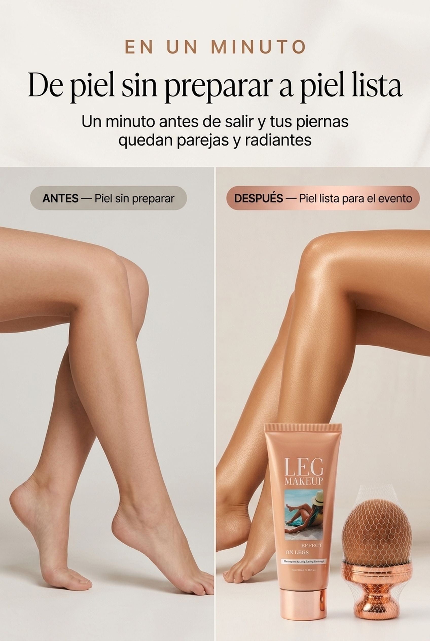 De piel sin preparar a piel lista