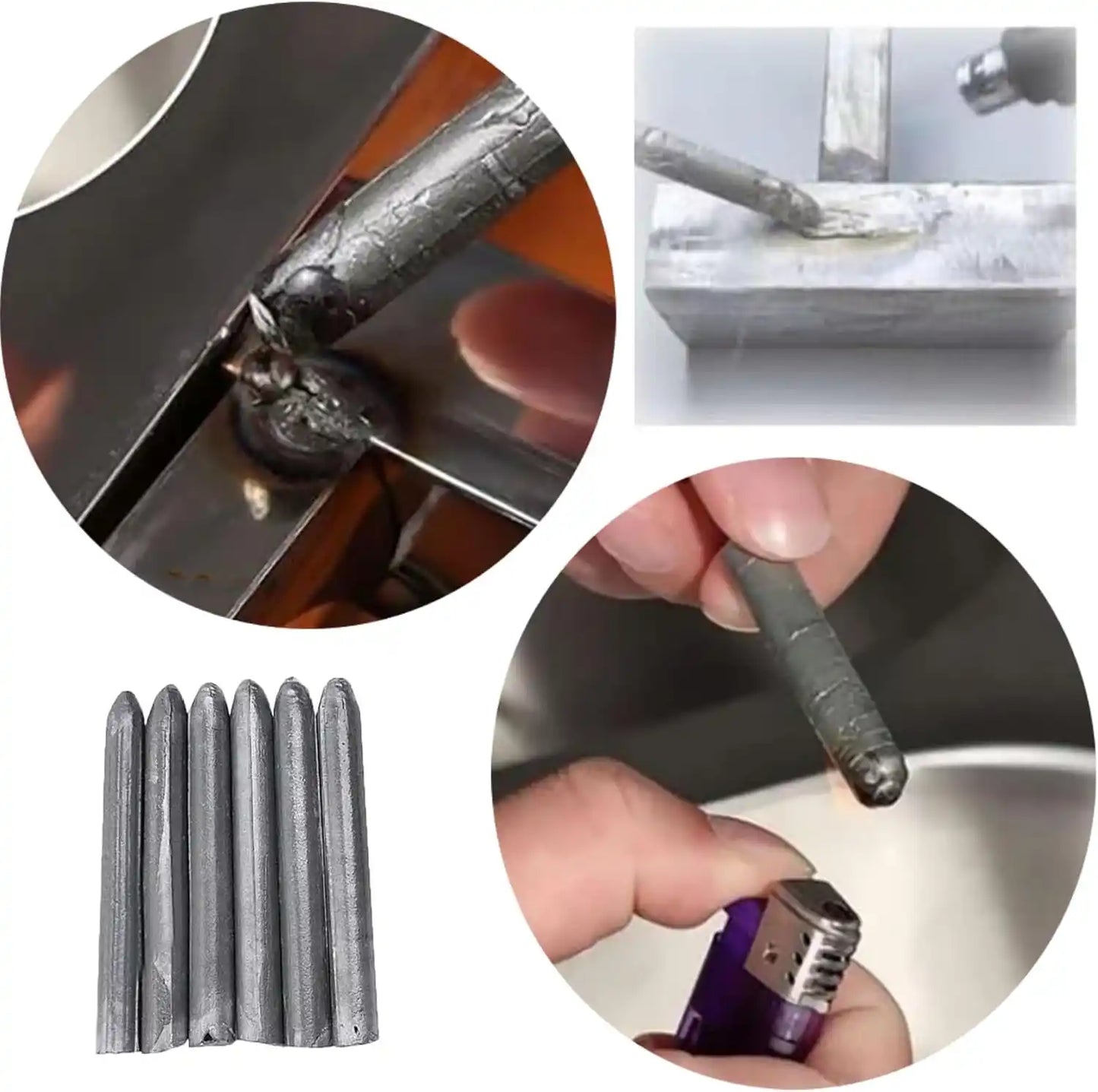 InstantFix™ – Varillas de Soldadura x8 | Arregla ollas, tubos y piezas metálicas