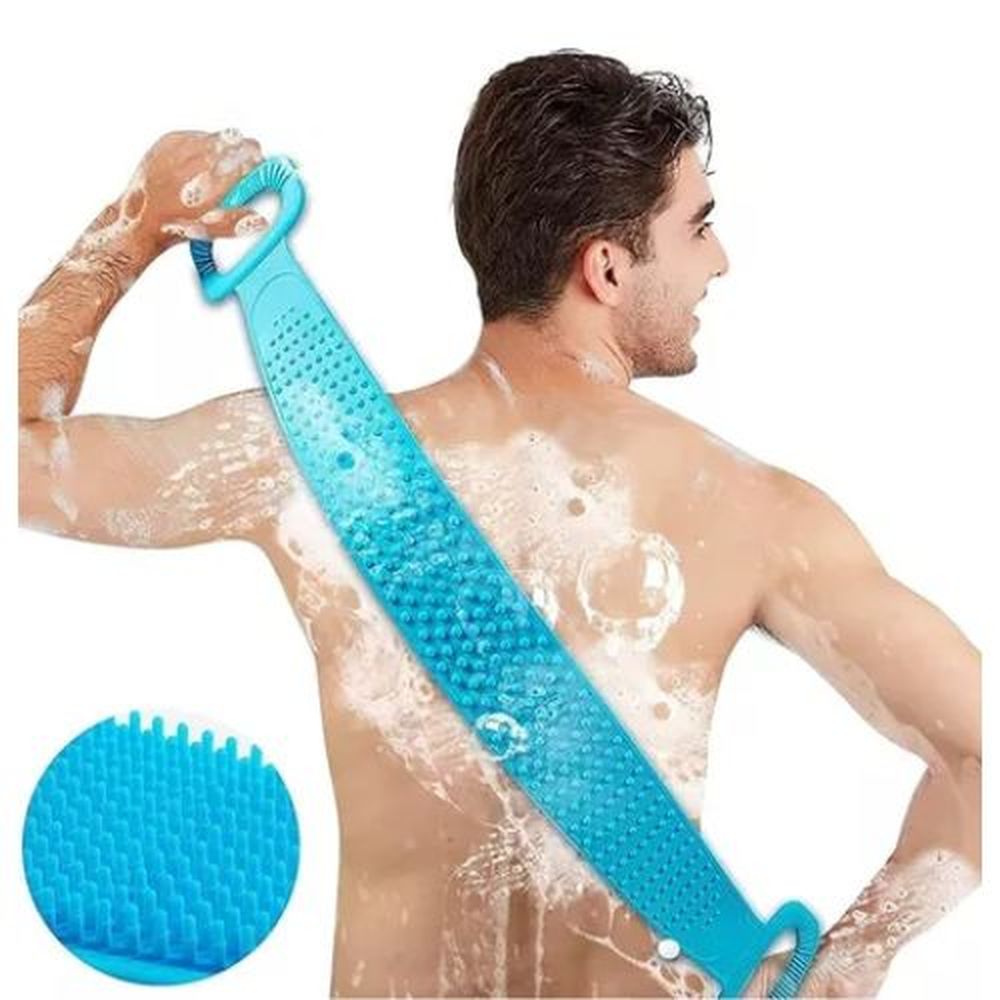 F7X!  Cepillo de baño de silicona: ¡Baños relajantes y piel renovada!