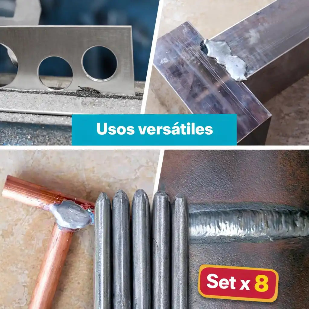 InstantFix™ – Varillas de Soldadura x8 | Arregla ollas, tubos y piezas metálicas