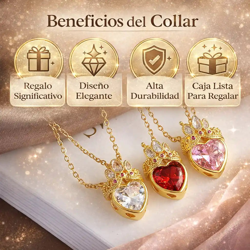 Rapunzel™ – Collar Corona Rapunzel que simboliza libertad y fuerza interior