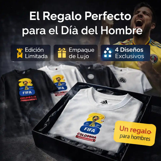 VictoryWear™ Camiseta Premium Selección Colombia – Elegancia Futbolera