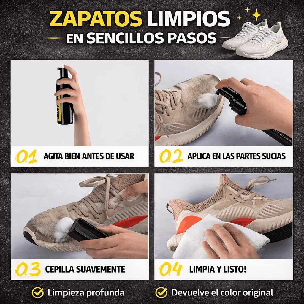 TenisGuard 360™ – Kit Profesional de Limpieza + Fresh Spray Gratis