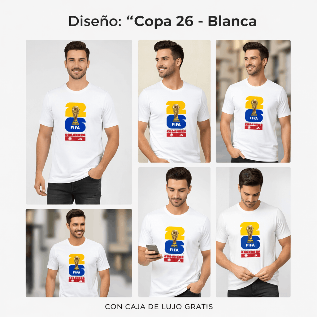 VictoryWear™ Camiseta Premium Selección Colombia – Elegancia Futbolera
