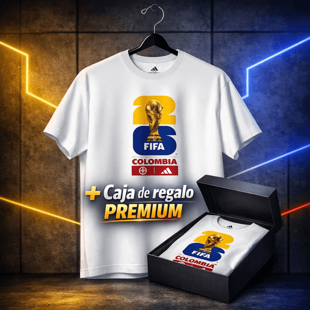 Camiseta Colombia Edición "Signature Series" 2026 (Caja de Lujo Incluida) 💛💙❤️