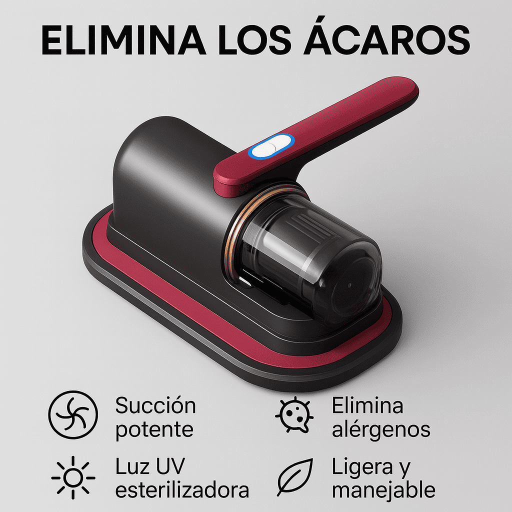 El Guardián del Sueño: La Aspiradora UV que Renueva la Higiene de su Colchón y Acaba con la Rinitis.