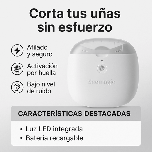 ¡Chao Estrés! Cortaúñas Automático Universal con Cero Riesgo de Cortes