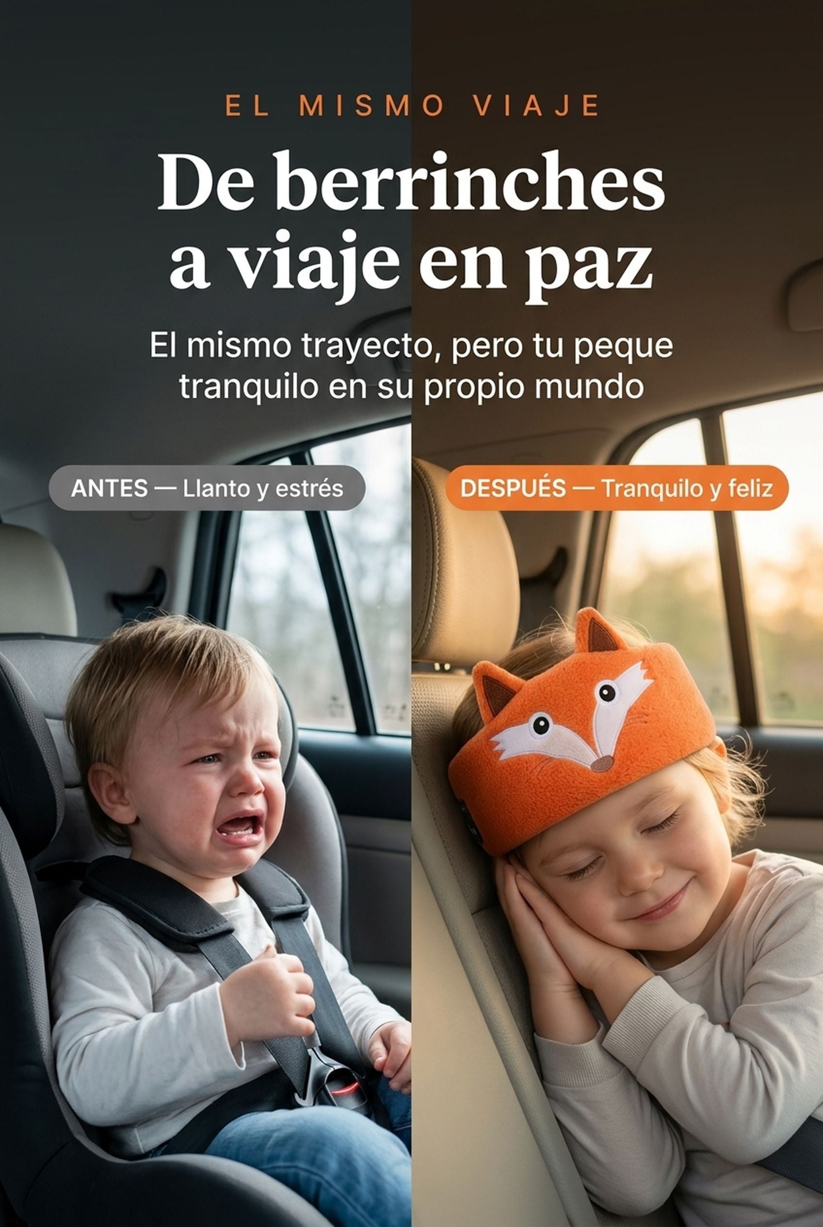 De berrinches a viaje en paz