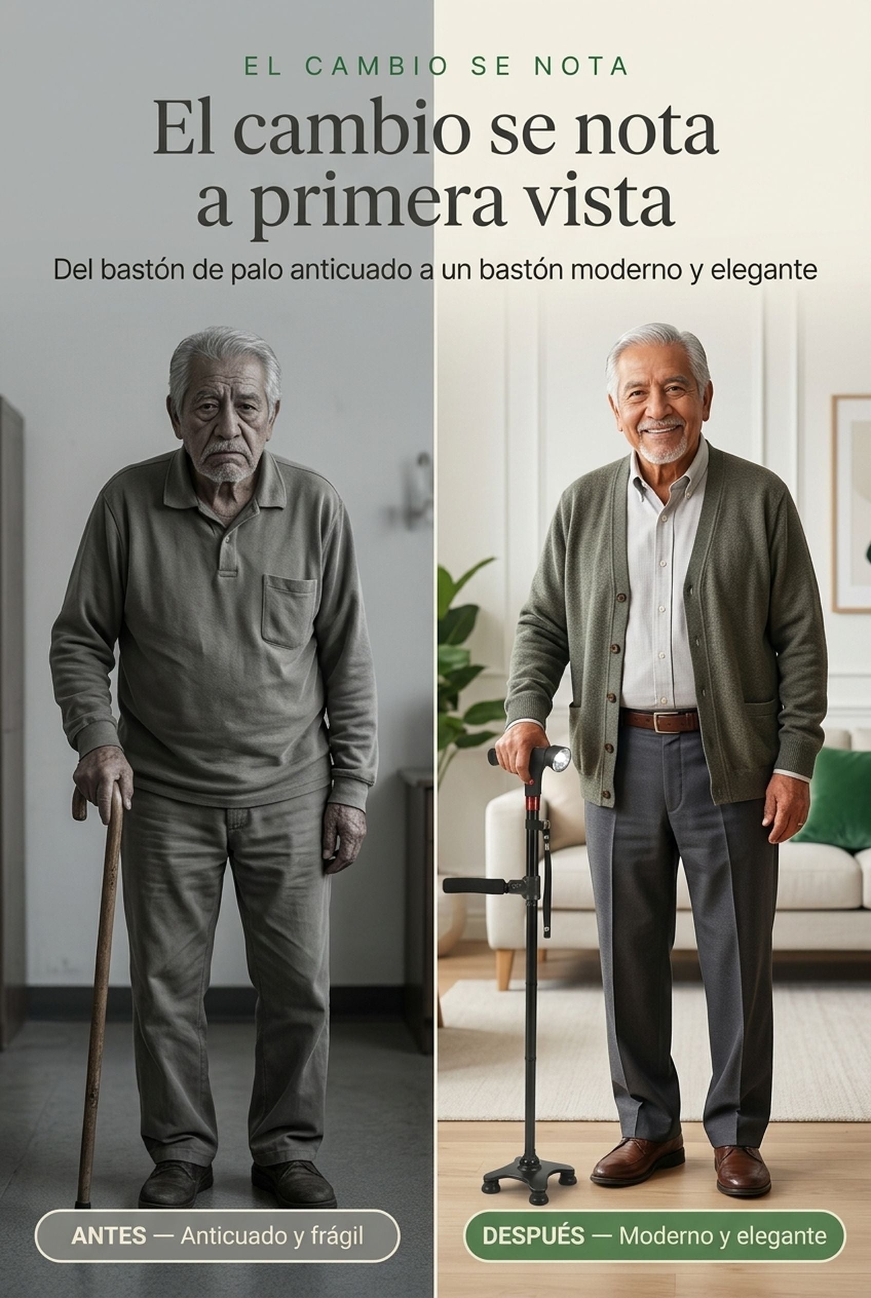 El cambio se nota