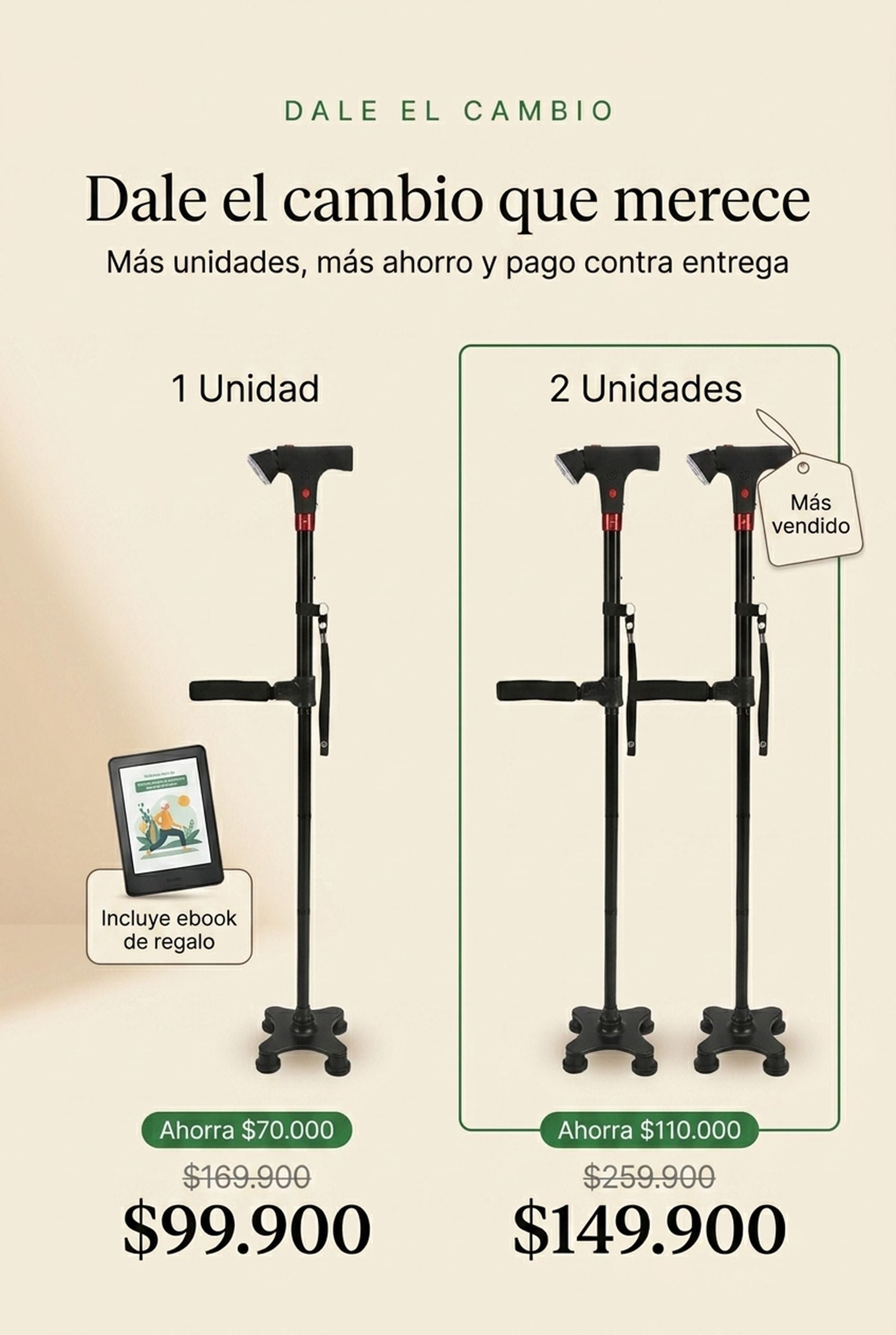 Dale el cambio que merece