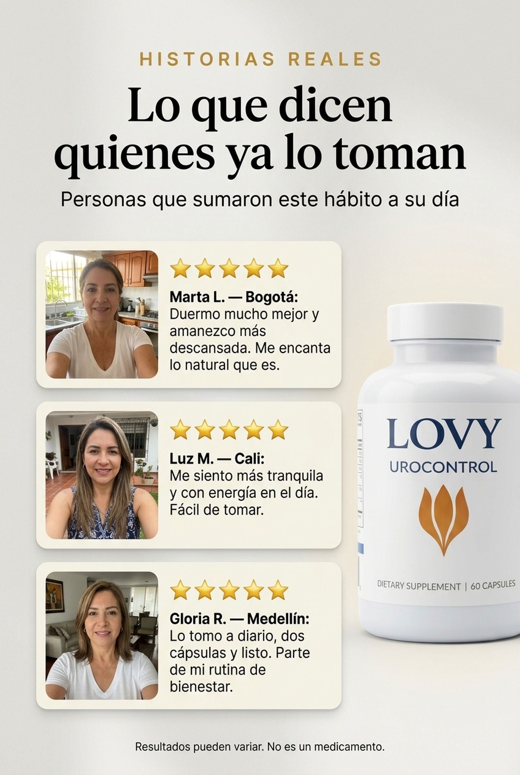 Lo que dicen quienes ya lo toman