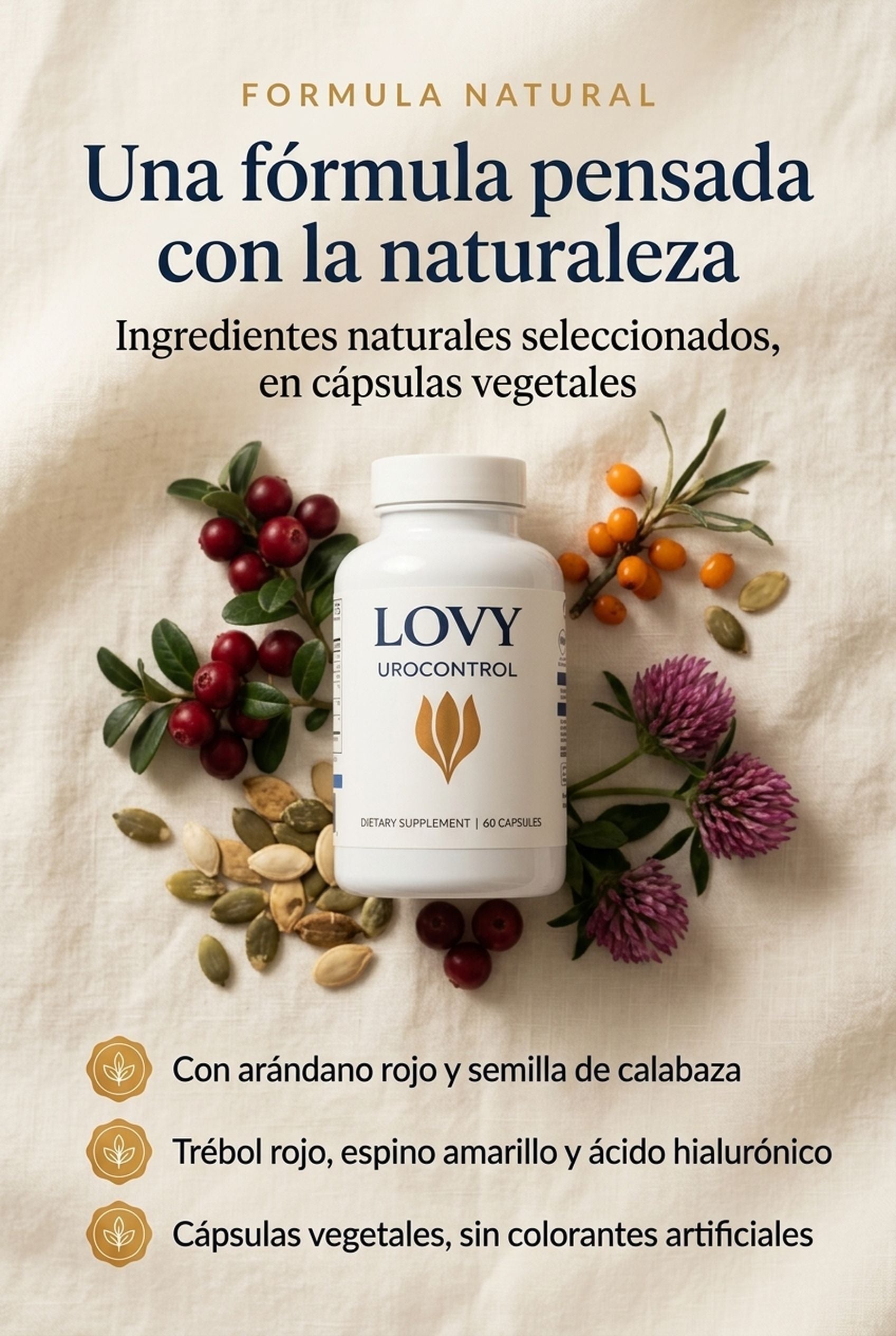 Formula pensada con la naturaleza
