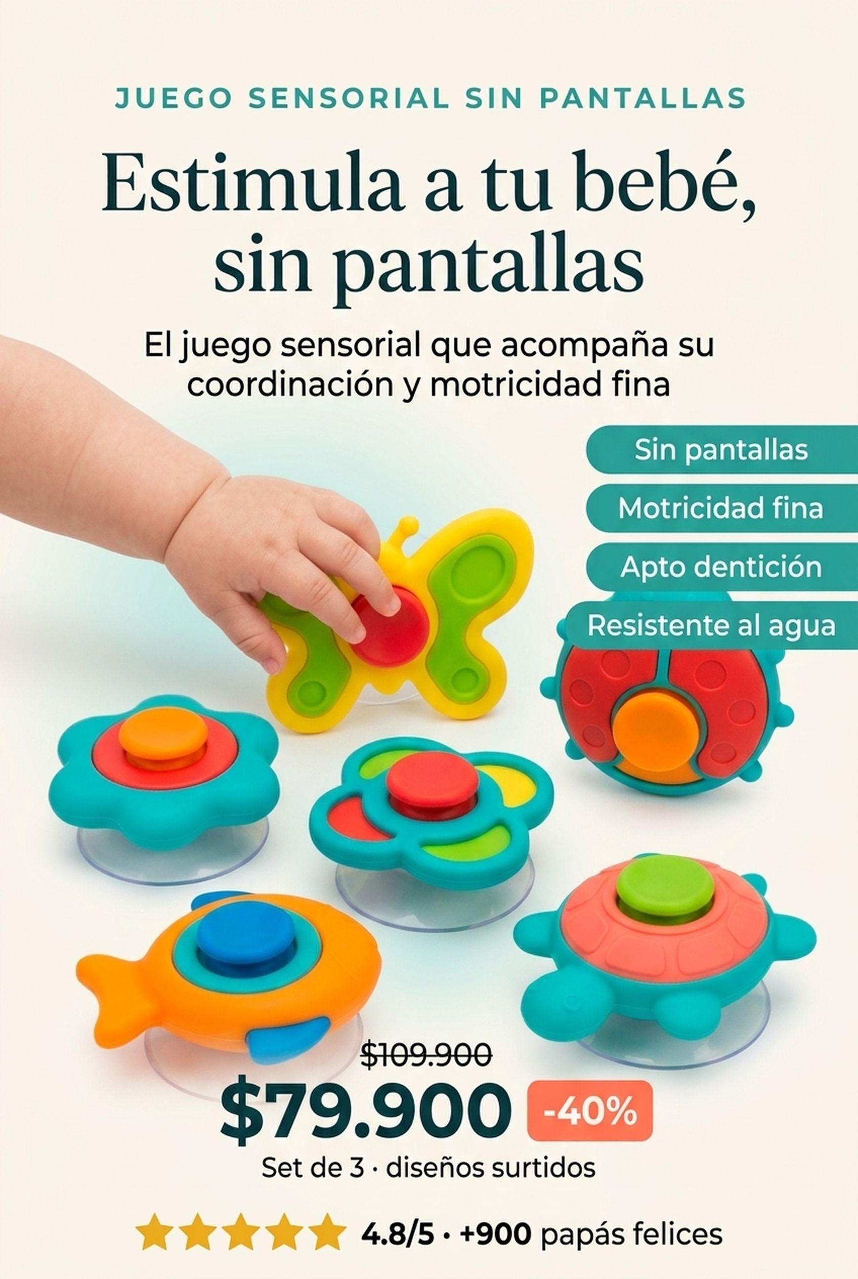 Estimula a tu bebé sin pantallas